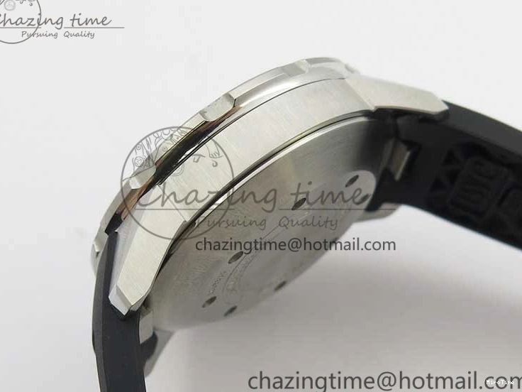 MIROTIME 0813 GoAnywhere Aquatimer SS IW356802 ZZF 1:1 Best Edition Black Dial on Black Rubber Strap MIYOTA 7128